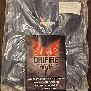 Mens DRIFIRE FR  Long Sleeve Base Layer Work Shirt Size XL
